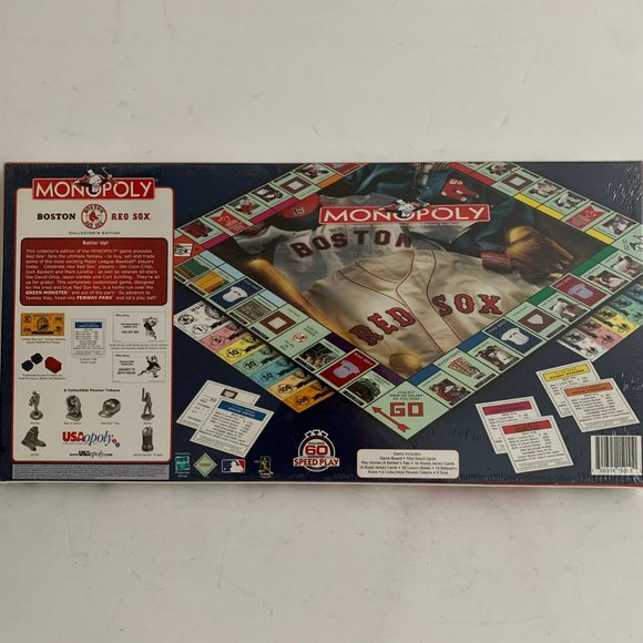 Vintage Monopoly Boston Red Sox Collector's Edition 2006 Board Game Sealed - Picture 4 of 9